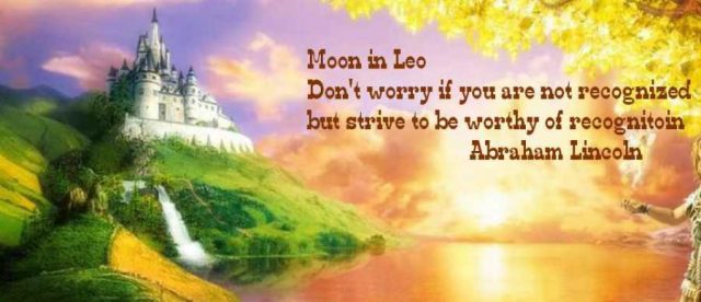 Moon in Leo